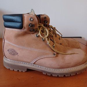 'Dickies' Men's size 10 Tan work boots